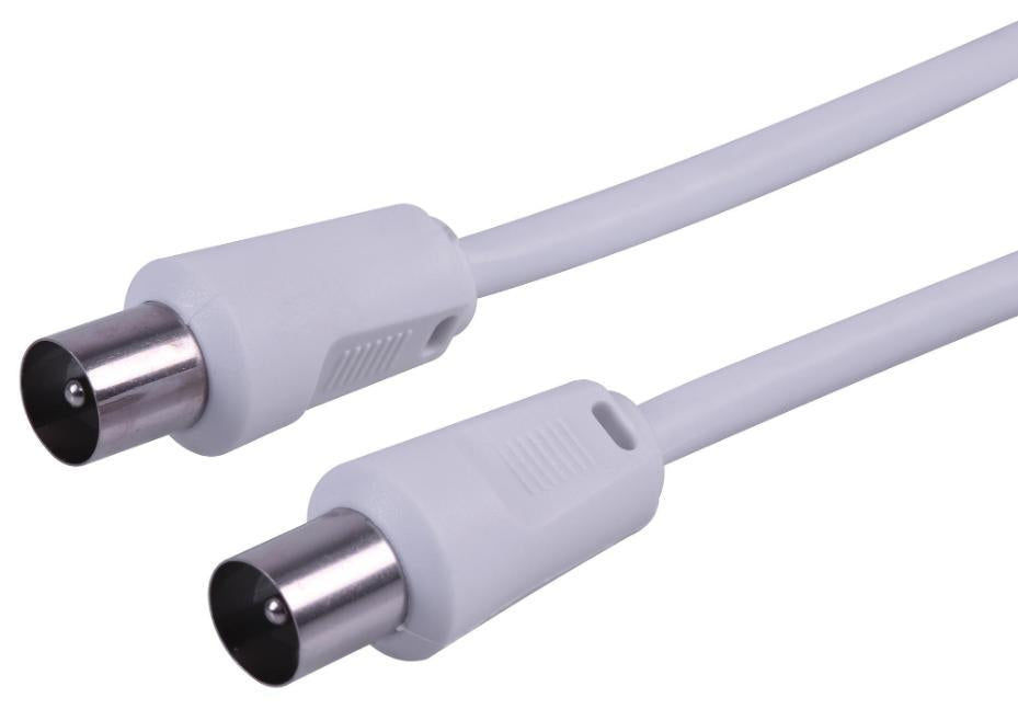 TV Aerial Lead 2m, White - PSG08815