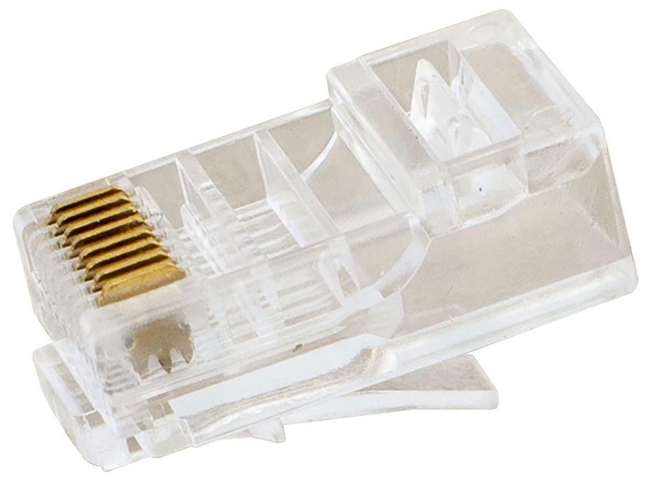 RJ45 Cat6e Connectors, Pack of 50 - HAY- RJ45CAT6-50RAP