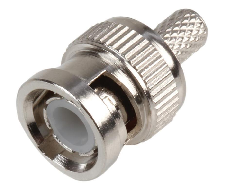 Crimp BNC Plug, 50 Ohm - PROCON50