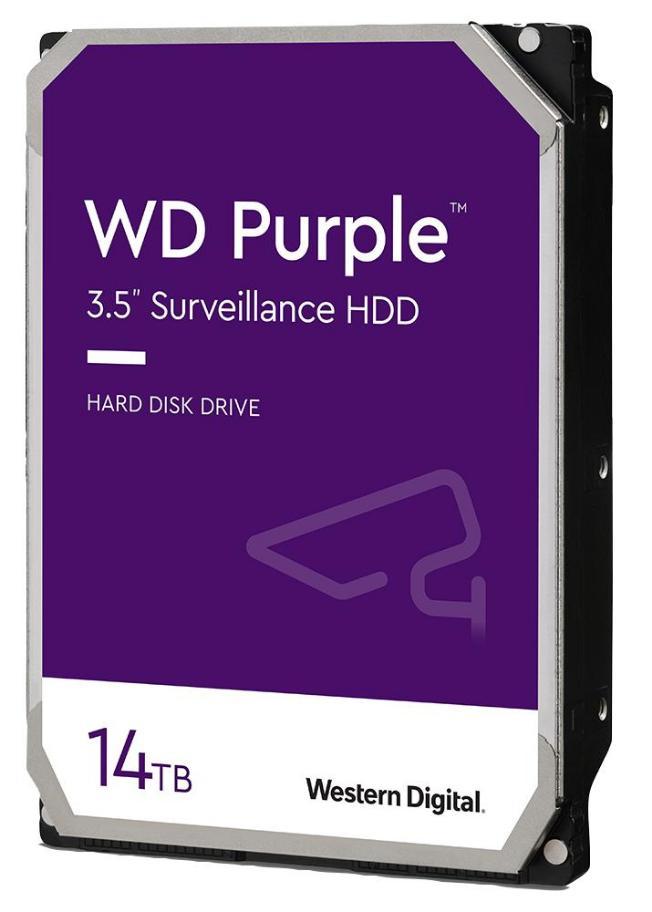 WD Purple Surveillance 3.5" Internal HDD SATA 6Gb/s, 14TB - WD140PURZ