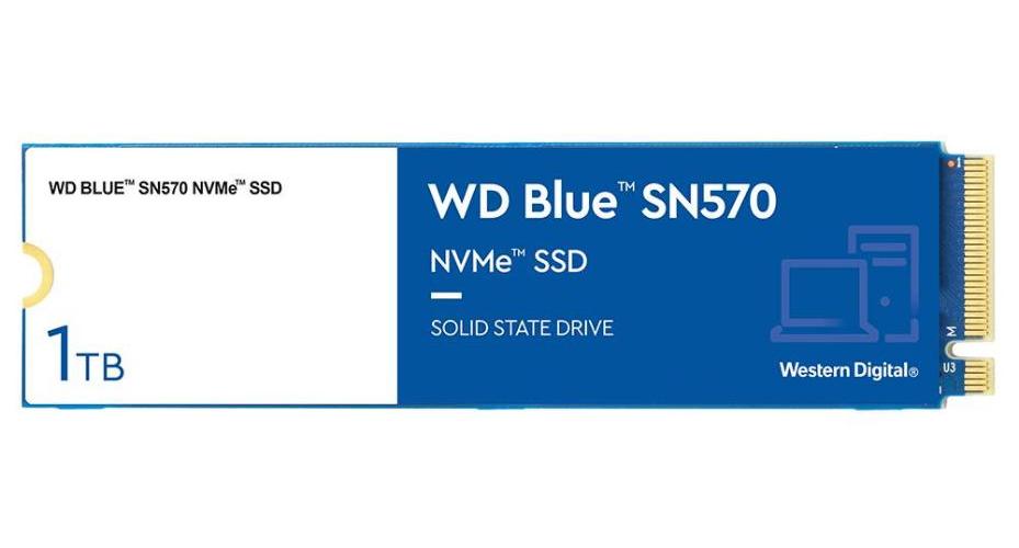 WD Blue SN570 NVMe M.2 2280 Solid State Drive, 1TB - WDS100T3B0C