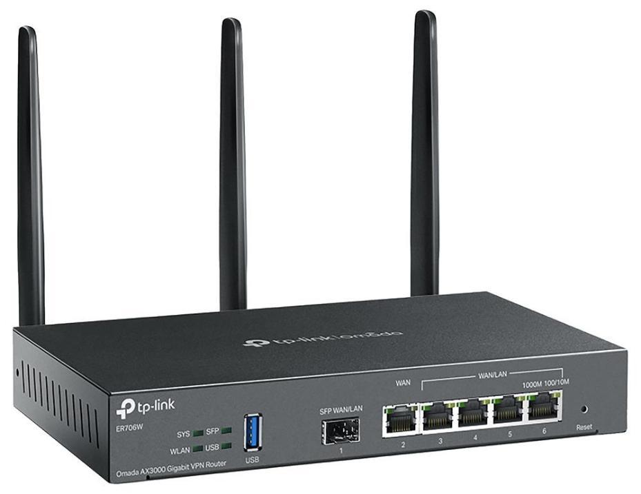 Omada AX3000 Gigabit VPN Router, WPA3 - ER706W