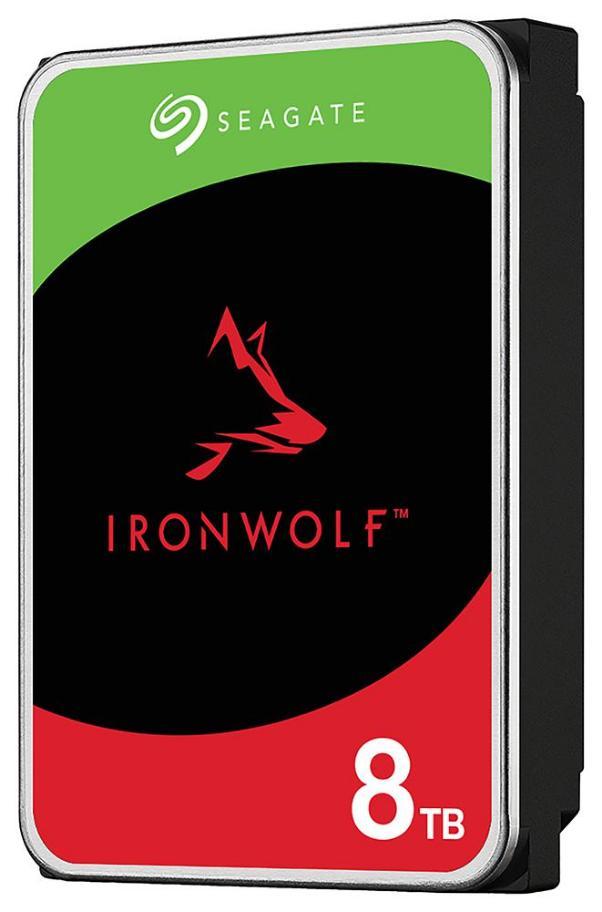 IronWolf Business 3.5" SATA 6Gbps NAS Hard Drive, 8TB - ST8000VN002