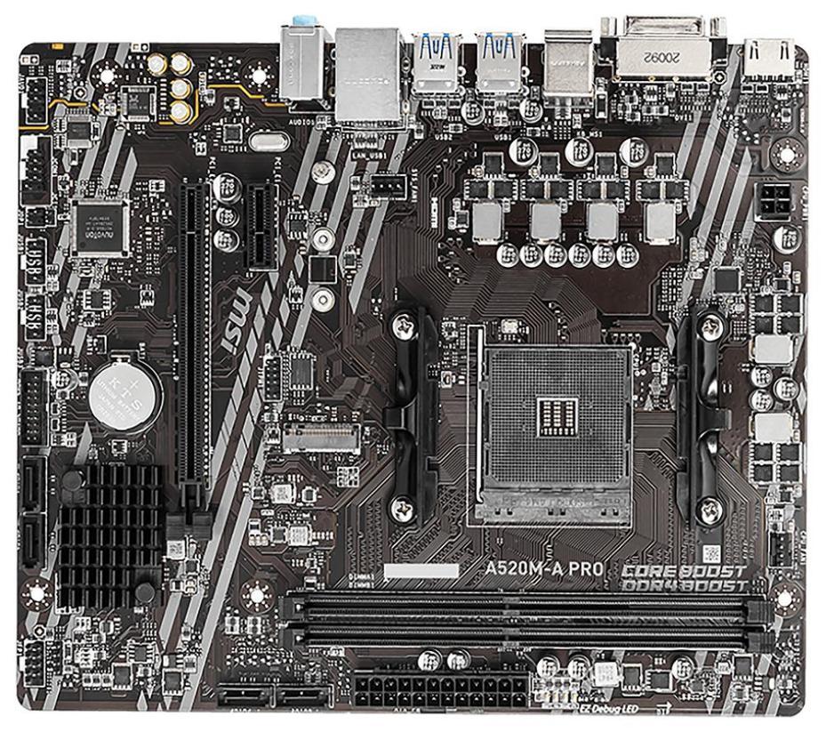 PRO A520M-A Socket AM4 Micro ATX Motherboard - A520M-A PRO