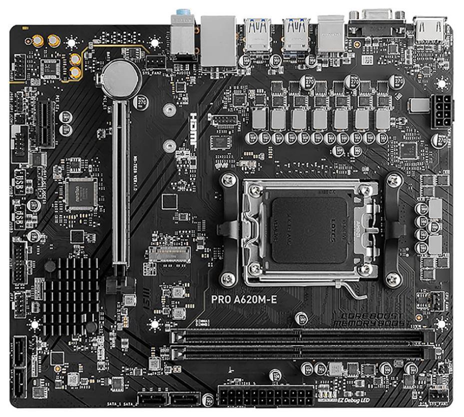 PRO A620M-E Socket AM5 Micro ATX Motherboard - PRO A620M-E
