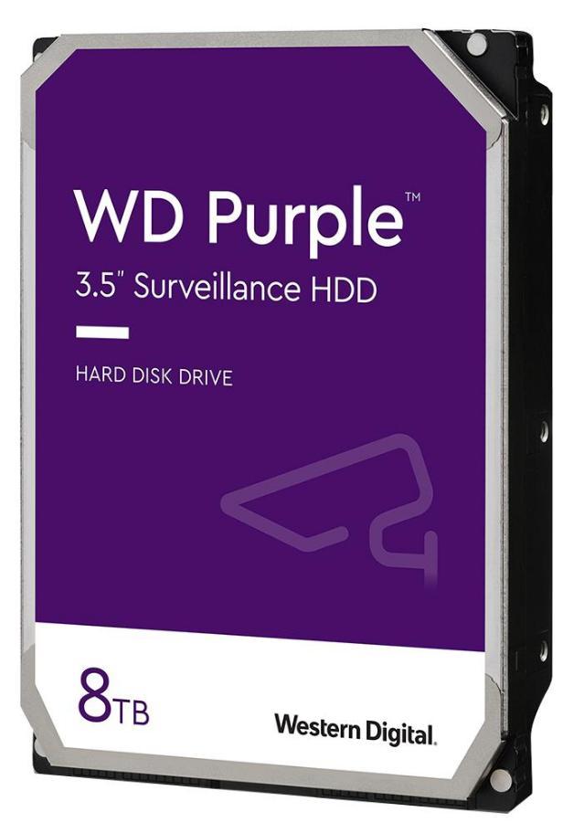 WD Purple Surveillance 3.5" Internal HDD SATA 6Gb/s, 256MB 8TB - WD85PURZ