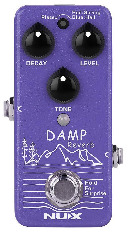 NRV-3 Damp Reverb Mini Effects Pedal - NRV-3