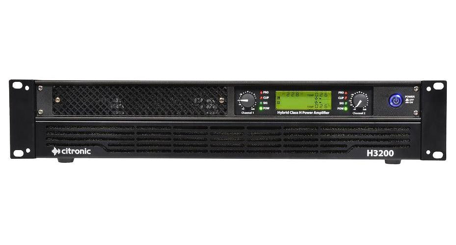 Hybrid Class-H Power Amplifier, 2x 1200W - H3200