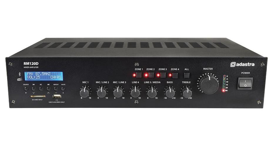 RM120D MIXER-AMP 100V BT/DAB+ - RM120D