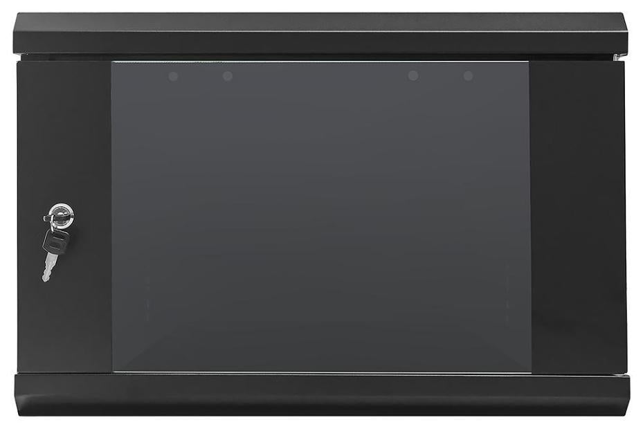 19" Wall-Mounted Data Cabinet Flat Pack, 6U, 550mm Depth - CAB-WFP55-6U550