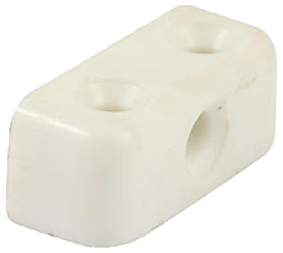 34mm x 13mm x 13mm Modesty Blocks - White, 65 Pack - MBWHITEB