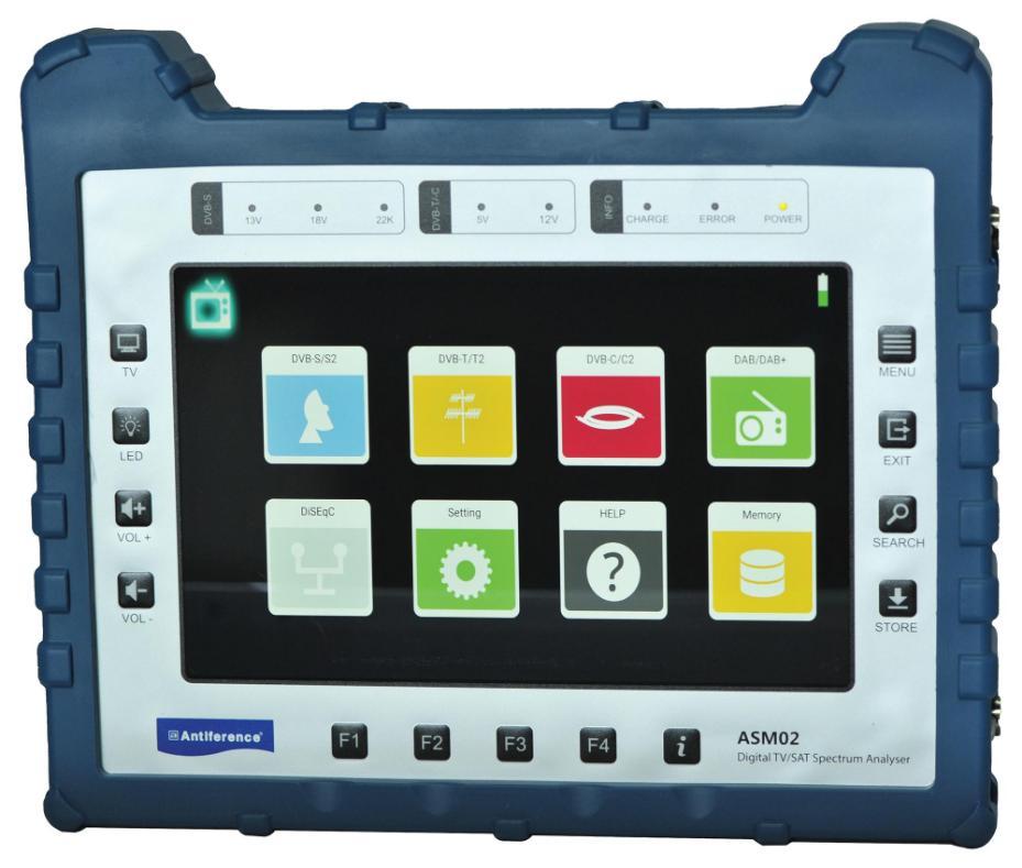 Digital Terrestrial & Satellite Meter with dSCR & Data Logging - ASM02