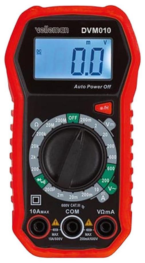 Digital Multimeter, 600V AC/DC - DVM010