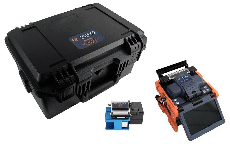 Optical Fusion Splicer & Cleaver Kit, IP52 - FSP200KIT1