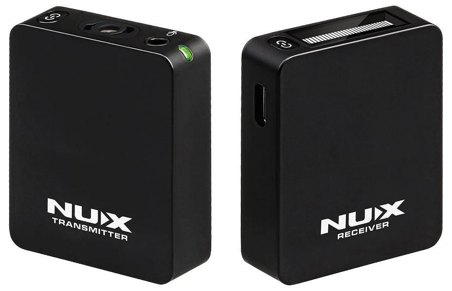 NUX B-10 Wireless Vlog Microphone Transmitter & Receiver System, 2.4GHz - B-10 VLOG