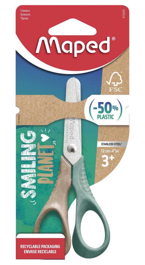 Smiling Planet 12cm Blunt End Scissors - 472020FM