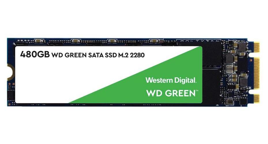 WD Green M.2 2280 SATA 6Gb/s SSD Drive, 480GB - WDS480G3G0B