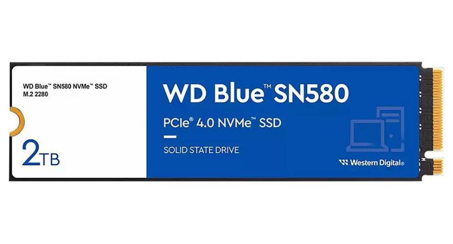 WD Blue SN580 NVMe M.2 2280 Solid State Drive, 2TB - WDS200T3B0E