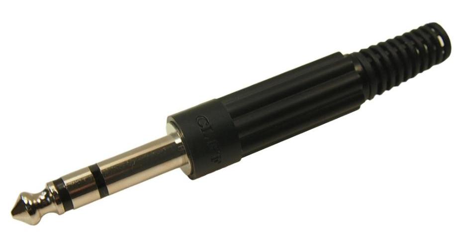 6.35mm 1/4" Stereo Jack Plug - FM1026