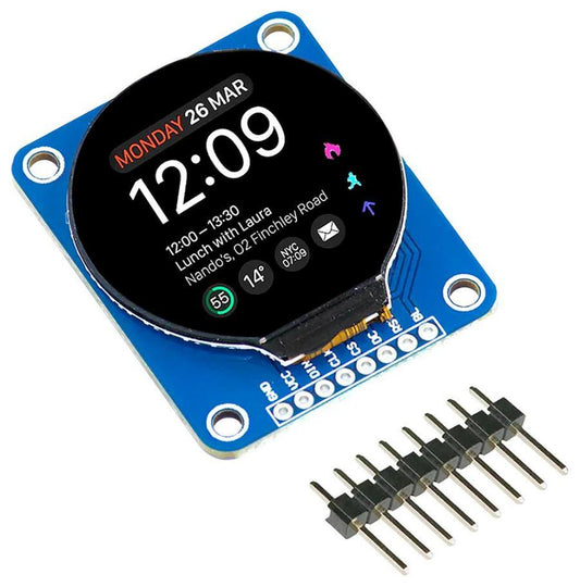 1.28"Round LCD Breakout - SKU21673