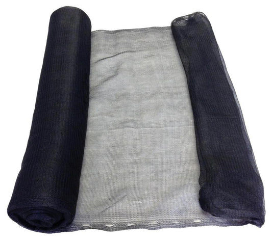 2m x 10m Debris & Scaffold Safety Netting, Black - 1666