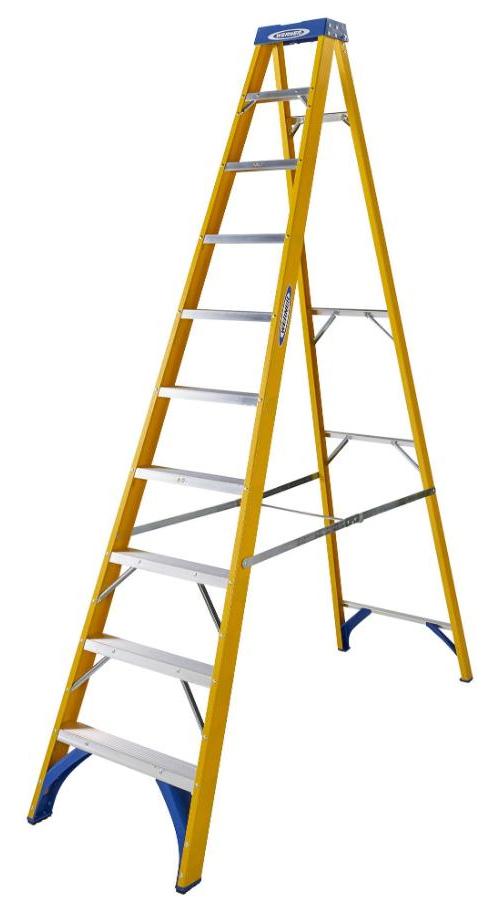 10 Tread Fibreglass Step Ladder - 7161018