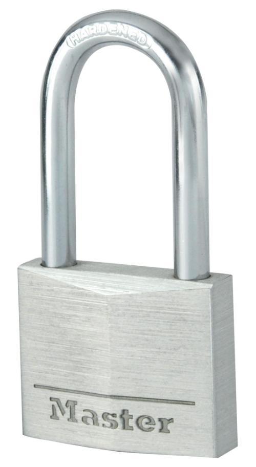 40mm Long Shackle Aluminium Padlock - 9140EURDLF