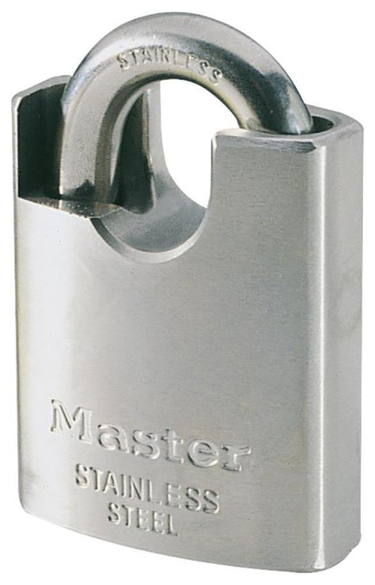 50mm Stainless Steel Closed Shackle Marine Padlock - 550EURD