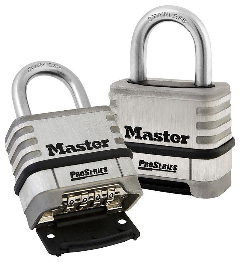 58mm ProSeries Stainless Steel Combination Padlock - 1174D