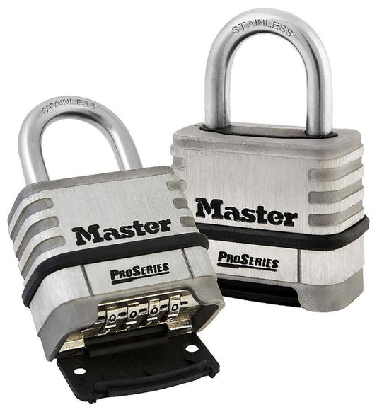 58mm ProSeries Stainless Steel Combination Padlock - 1174D