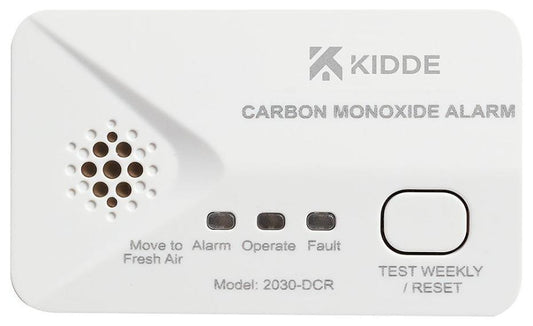 10-Year Carbon Monoxide Alarm, Battery Operated - 2030-DCR
