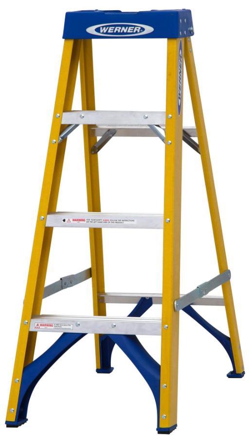 4 Tread Fibreglass Step Ladder - 7160418