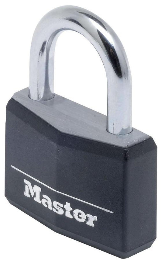 40mm Covered Aluminium Padlock - 9140EURDBLK
