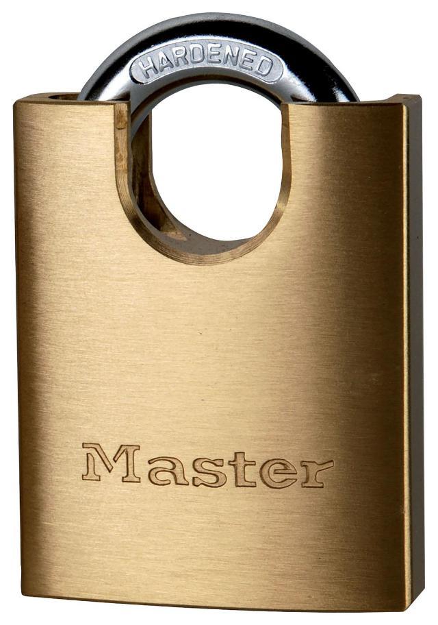 50mm Closed Shackle Brass Padlock - 2250EURD