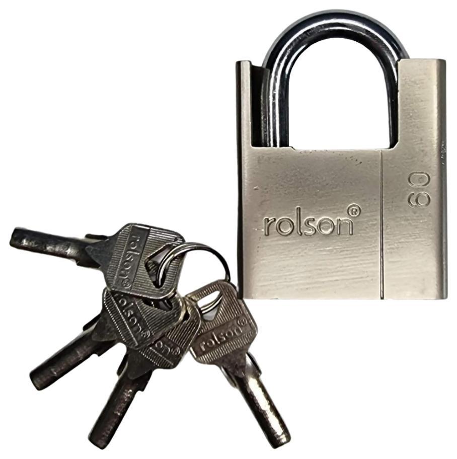 60mm Heavy Duty Hardened Steel Padlock - 66479