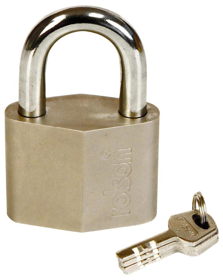 50mm Solid Steel Padlock - 66532