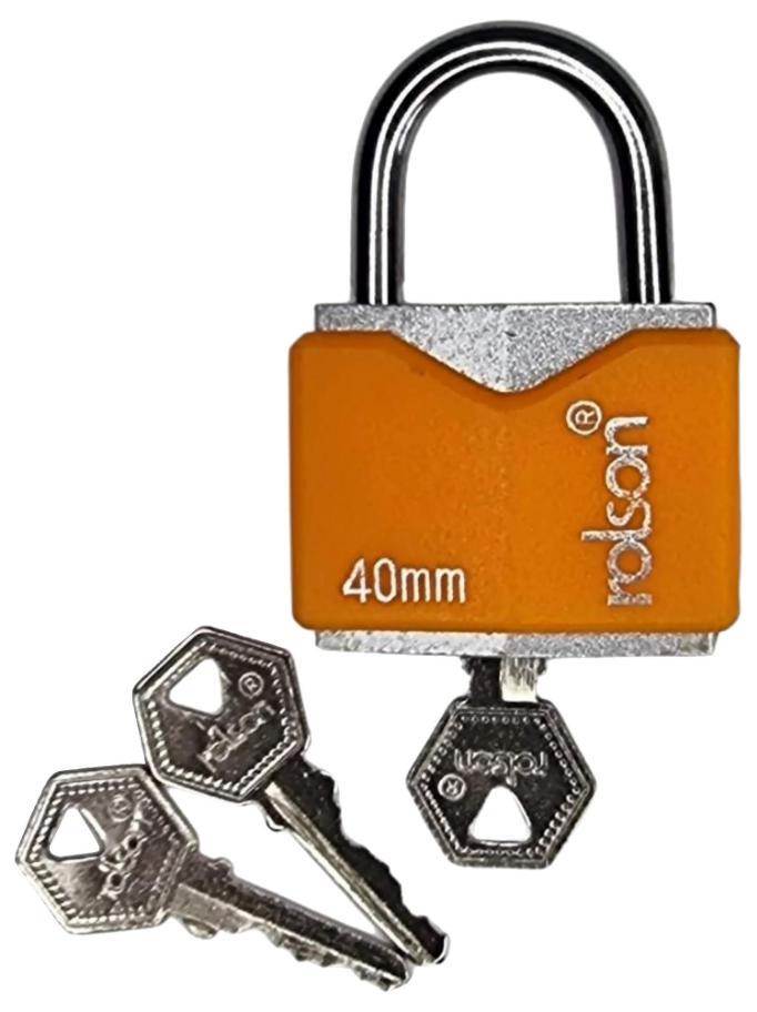 40mm Iron Padlock with Plastic Cover - 66544