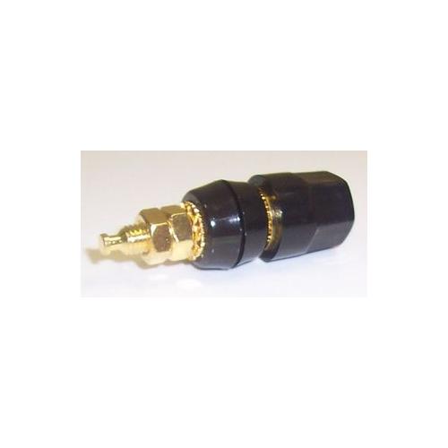 PRO SIGNAL - PSG01716 - 4MM BINDING POST, GOLD, BLACK