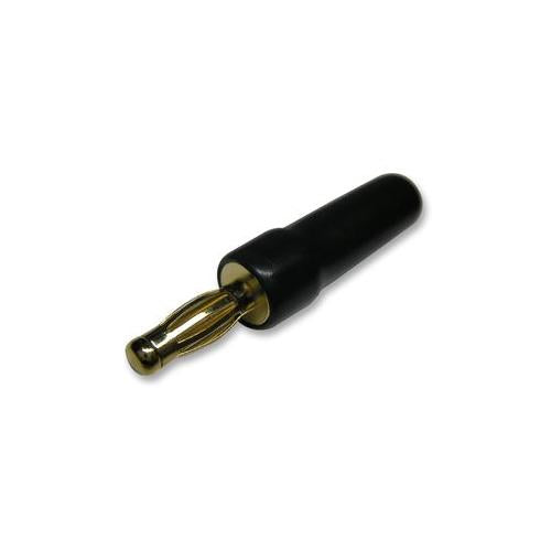 PRO SIGNAL - PSG02035 - 4MM PLUGS, BLACK/GOLD , 2 PACK