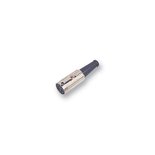 DELTRON - 600-0500 - IN-LINE METAL DIN SOCKET, 5 PIN (180)