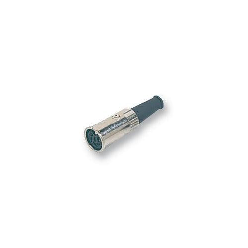 PREH - 71506-070 - CIRCULAR DIN CONNECTOR, TWIST LOCK, 7 PIN DIN SOCKET