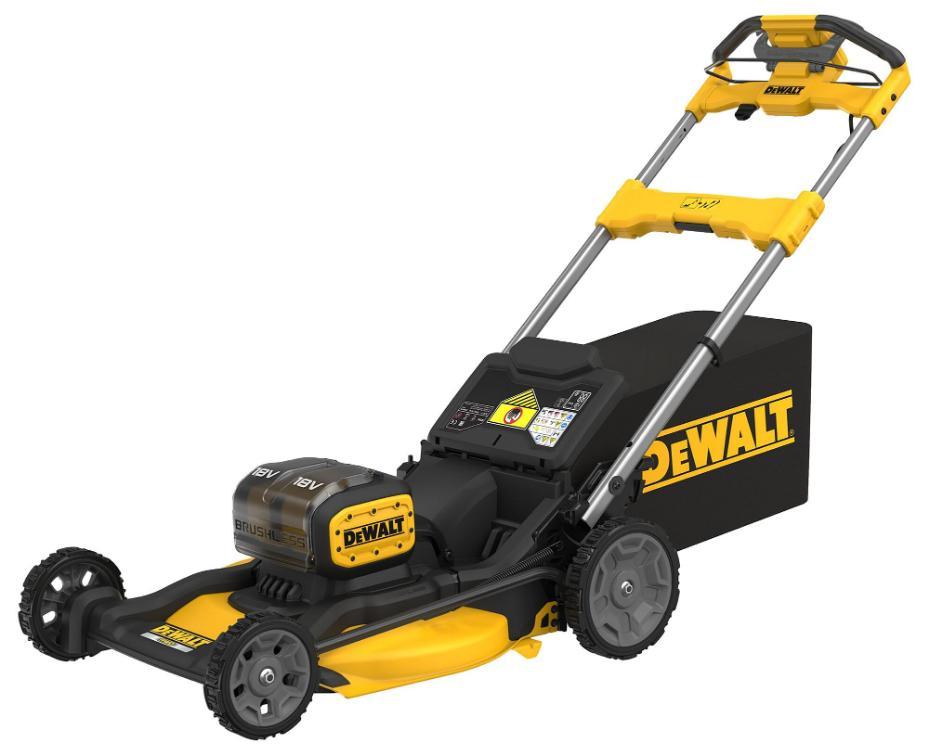 53cm Twin 18V XR Cordless Next Generation Rear Wheel Drive Self-Propelled Lawn Mower - Bare Unit - DCMWSP156N-XJ