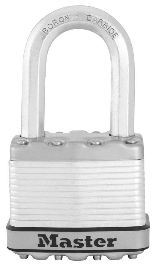 52mm Steel Heavy Duty Padlock with 38mm Long Shackle - M5EURDLF