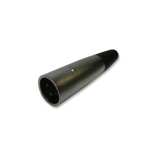 F343 - XLR PLUG, IN LINE, 3 PIN