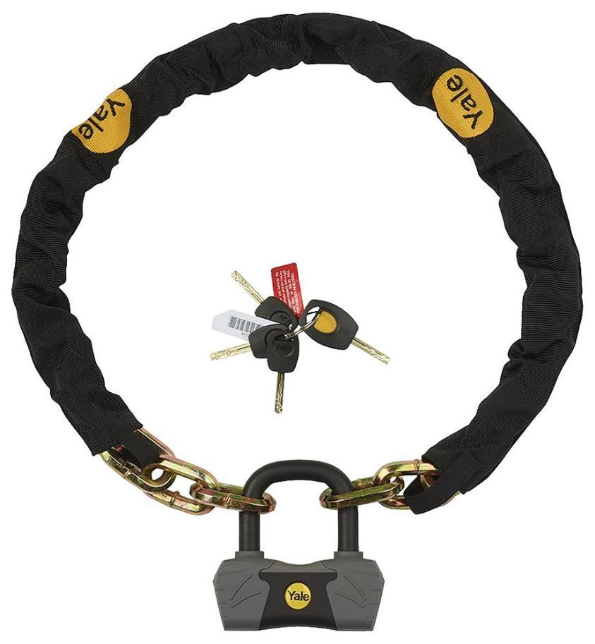 1.8m Maximum Security Bike Chain & Lock - YCL3/10/180/1