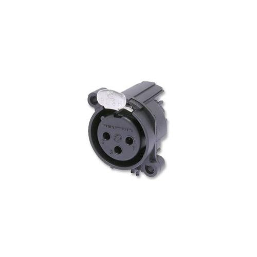 NEUTRIK - NC3FAAH1 - XLR SOCKET, 3P, PCB, HORIZ