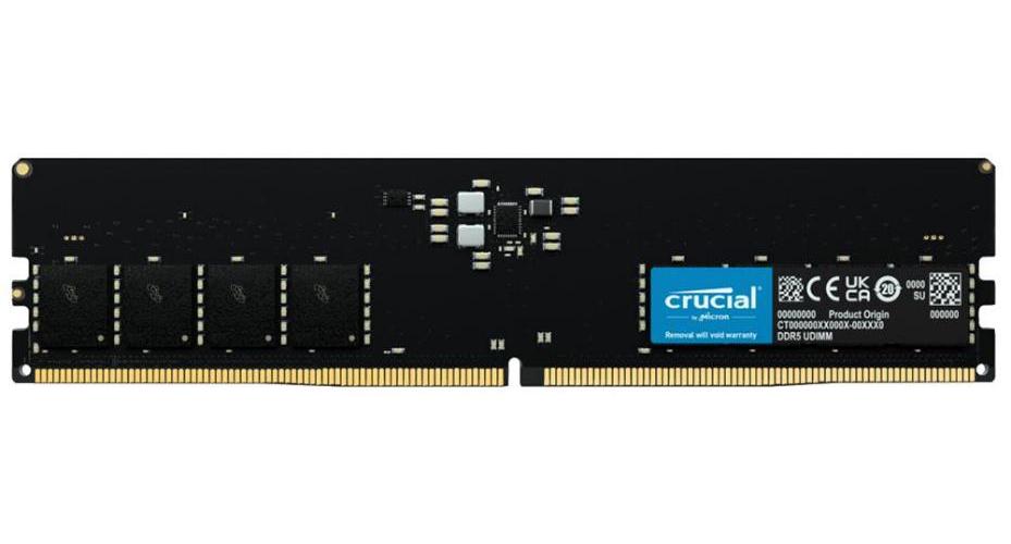 16GB DDR5-5200 PC5-41600 UDIMM RAM - CT16G52C42U5