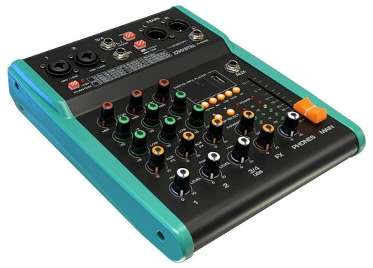 4 CH AUDIO MIXER USB,BT,DSP - ZZMXBTR4