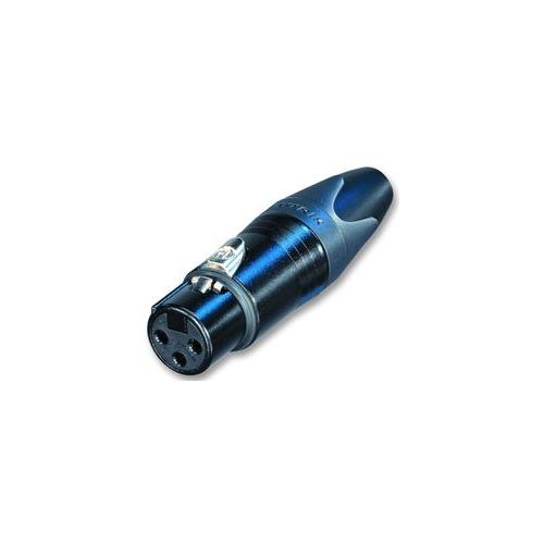 NEUTRIK - NC3FXX-BAG - XLR SOCKET, 3P, IN-LINE, BLACK