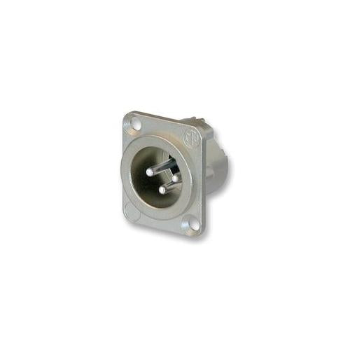 NEUTRIK - NC3MD-LX - XLR PLUG, 3P, CHASSIS